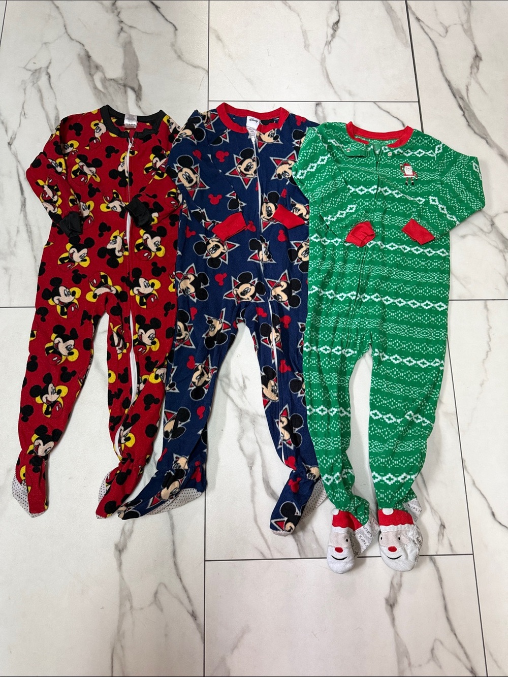 Boys Fleece Pajamas Size 4T